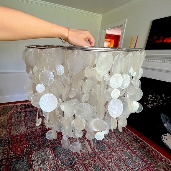 West Elm Other - ✨ West Elm Capiz Round Pendant - discontinued!